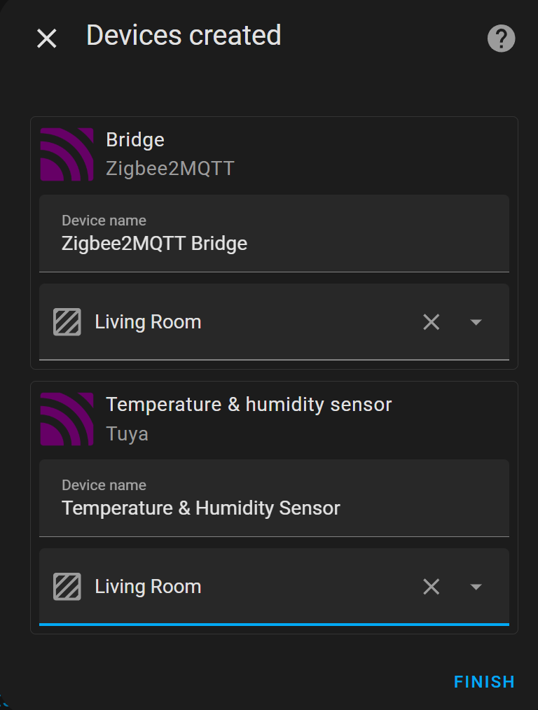 Bridge and Existing Device Recognized