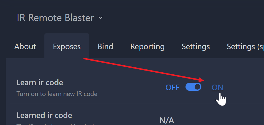 Learn IR code